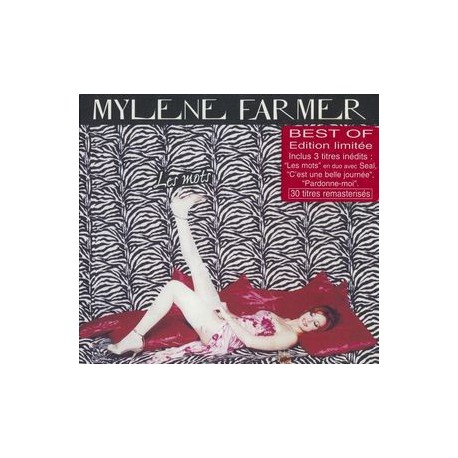 Mylène Farmer - Les Mots - Double CD Album Digipack Edition