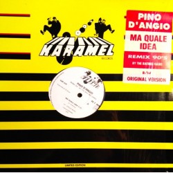 Pino D'Angio - Ma Quale Idea - Maxi Vinyl 12 inches - 1990 France - Limited - House + Original version