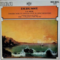 Claude Debussy - Orchestre ORTF, Charles Münch - La Mer - Trois Nocturnes - LP Vinyl Album - France - Classical