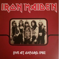 Iron Maiden - Live At Oxford 1982 - Double LP Vinyl Album - 2015 Europe - Heavy Metal