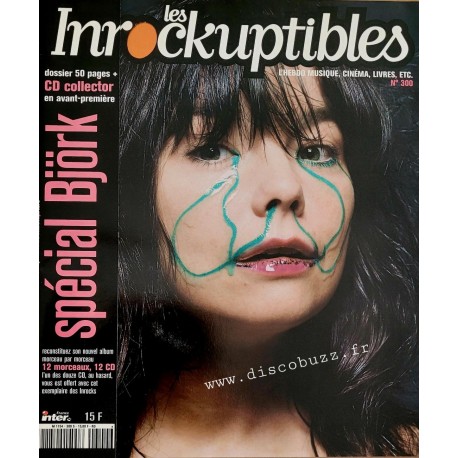 Revue Special Björk Les  Inrockuptibles France Magazine + CD Promo