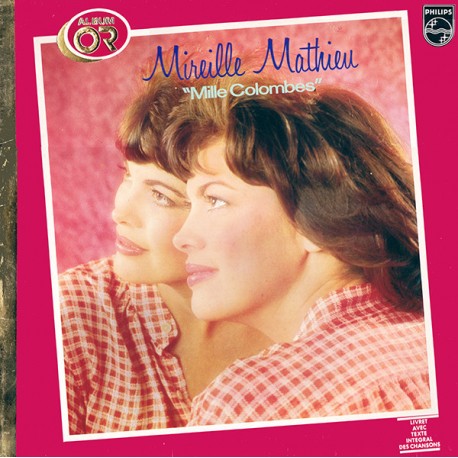 Mireille Mathieu - Mille Colombes - LP Vinyl Album - 1979 France - Chanson Française