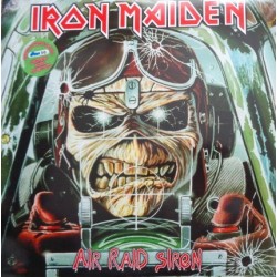 Iron Maiden - Air Raid Siren - LP Vinyl Album - 2014 Europe - Heavy Metal