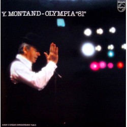 Yves Montand - Olympia 81 - Double LP Vinyl Album - France 1981 - Chanson Française