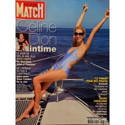 Celine Dion magazine Paris Match France 2008 Reportage photo