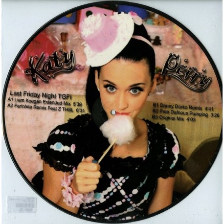 Katy Perry - Last Friday Night - TGIF - Part 3 - Maxi Vinyl 12 inches - Picture Disc - Pop House