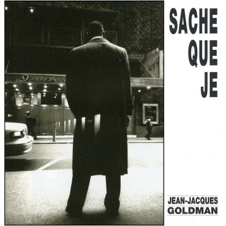 Jean Jacques Goldman -  Sache Que Je - CD Single