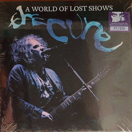 The Cure - A World Of Lost Shows - Boxset 3 LP Vinyl - Coloured Blue - 2023 Europe - New Wave