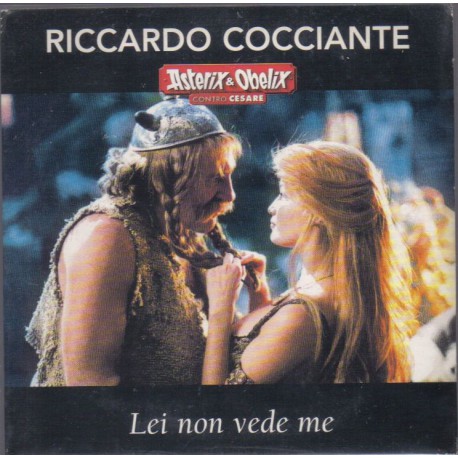 Riccardo Cocciante - Lei Non Vede Me - Asterix & Obelix - CD Single