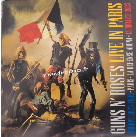 Guns N' Roses - Paris 15 Juillet 2023 - Live Europe - Triple CD Album Digipack - Hard Rock