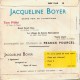 Jacqueline Boyer - Tom Pillibi - Vinyl 7 inches - Prix Eurovision 1960 - France - Chanson Française