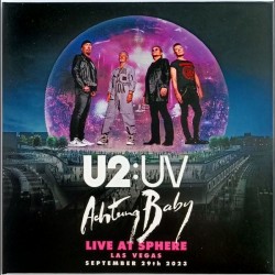 U2 - UV Achtung Baby Live at Sphere Las Vegas 2023 - Double CD Album - 2023 Europe - Alternative Rock
