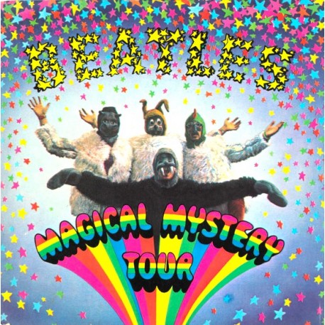 The Beatles - Magical Mystery Tour - 2 x 7 inches Vinyl + Booklet - 1967 France - Brit Pop