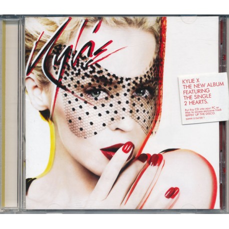 Kylie Minogue - X - CD Album + French Sticker - 2007 Europe - Pop Music