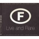F COM - Live And Rare - Double CD Album - Promo Compilation - France 1998 - House Techno
