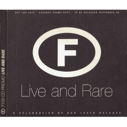 F COM - Live And Rare - Double CD Album - Promo Compilation - France 1998 - House Techno