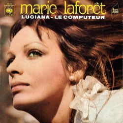 Marie Laforêt - Luciana - Le Computeur - Vinyl 7 inches - 1970 France - Chanson Française