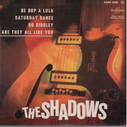 The Shadows - Be Bop A Lula - EP Vinyl 7 inches - 1963 France - Sixties Rock