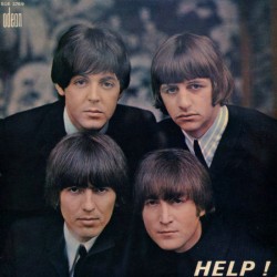 Les Beatles - Help! - Vinyl 7 inches - 1965 France - British Pop