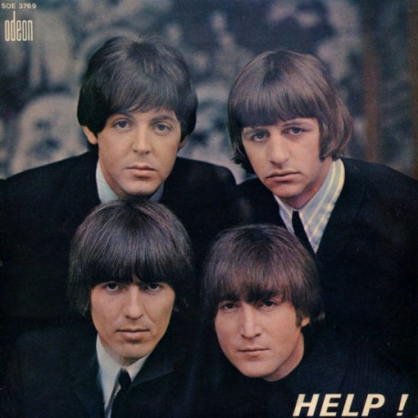 Les Beatles - Help! - Vinyl 7 inches - 1965 France - British Pop