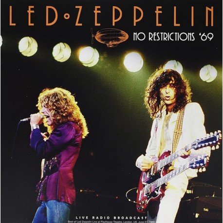 Led Zeppelin - No Restrictions '69 - LP Vinyl Album - 2012 Netherlands - Blues Rock