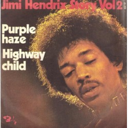 Jimi Hendrix - Purple Haze - Highway Child - Vinyl 7 inches - 1972 France - Blues Rock
