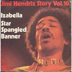 Jimi Hendrix - Izabella - Star Spangled Banner - Vinyl 7 inches - 1972 France - Blues Rock