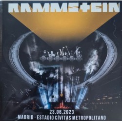 Rammstein - Estadio Civitas Metropolitano Madrid - Double CD Album - Europe 2023 - Industrial Metal