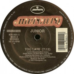 Junior - Mama Used To Say / Too Late - Maxi Vinyl 12 inches - USA - Funk