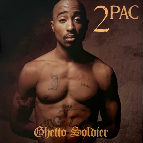 2Pac - Ghetto Soldier - LP Vinyl Album - 2024 USA - Coloured Edition - Hip Hop US Gangsta