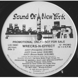 Wrecks-N-Effect - Juicy - Maxi Vinyl 12 inches - 1989 USA - Funk Hip Hop US