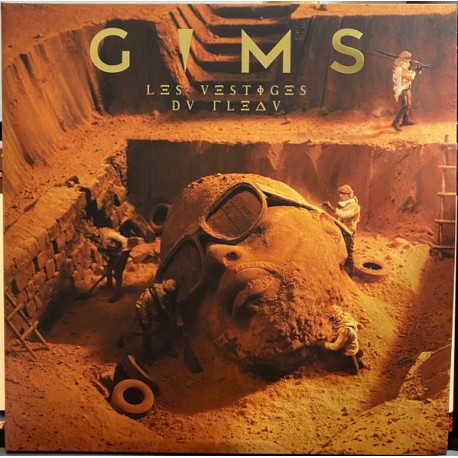 Gims - Les Vestiges Du Fléau - Double LP Vinyl  Album Coloured - 2021 France - RnB Français Swing