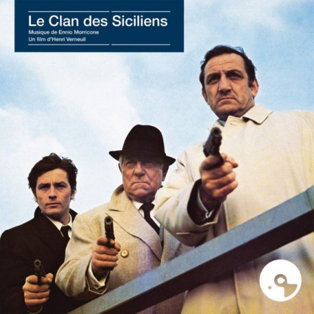 Ennio Morricone - Le Clan Des Siciliens - LP Vinyl Album - 2019 France - OST Soundtrack Musique de Film