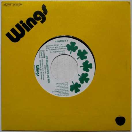 Wings - Give Ireland Back To The Irish - Vinyl 7 inches - 1972 France - Pop Rock