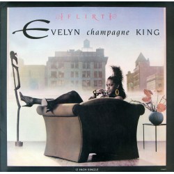 Evelyn Champagne King - Flirt - Maxi Vinyl 12 inches - USA 1988 - Funk New Jack