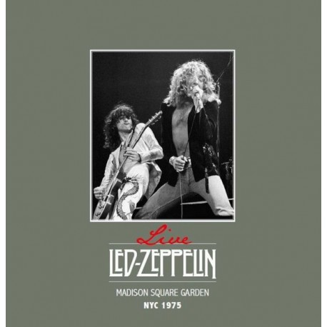 Vinyl Led Zeppelin Live In Madison Square Garden NYC 1975 album lp
