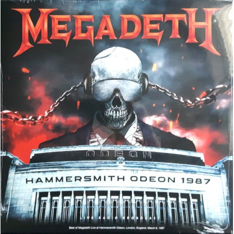 Megadeth - Hammersmith Odeon 1987 Live Radio Broadcast - LP Vinyl Album - 2024 Europe - Heavy Metal