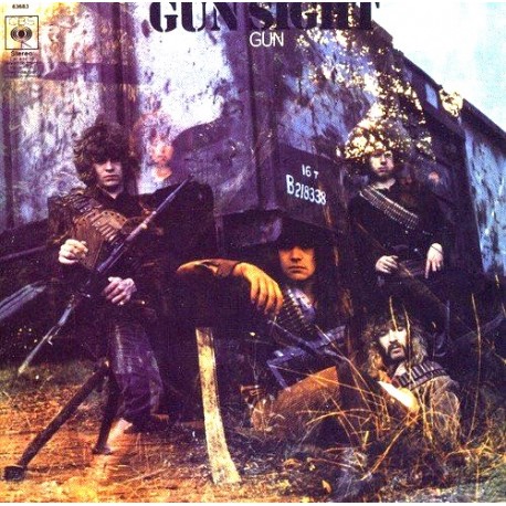 Gun - Gun Sight - LP Vinyl Album - Australia 2018 - Psychedelic Blues