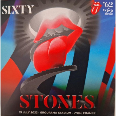 The Rolling Stones - Sixty - Europe 2022 - Lyon - Double CD Album - 2024 Europe - Blues Rock