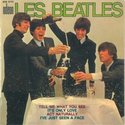 Les Beatles - Tell Me What You See - EP Vinyl 7 inches - 1965 France - BritPop Beat