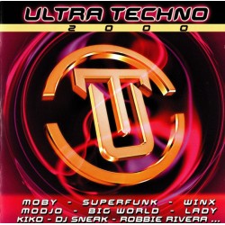Ultra Techno 2000 - Double CD Album Compilation - 2000 France - Techno Music