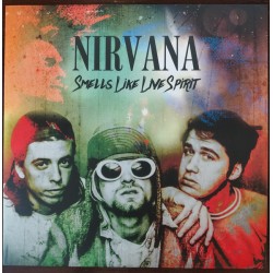 Nirvana - Smells Like Live Spirit - LP Vinyl Album - UK 2023 - Grunge Rock