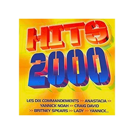 Hits 2000 - CD Album Compilation - France 2000 - Pop Music