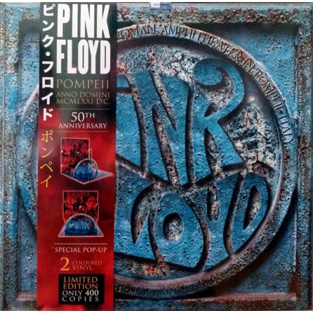 Pink Floyd - Pompeii Anno Domini MCMLXXI D.C. - Double LP Vinyl Album - 2021 Italy - Coloured - Psychedelic Rock