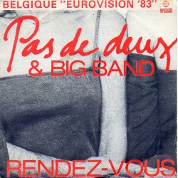 Pas De Deux - Rendez-Vous - Vinyl 7 inches - 1983 FRance - Eurovision Song Contest Belgique 83