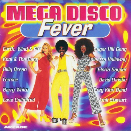 Mega Disco Fever - Boxset 4 CD Album - Compilation - 1996 Europe - Disco Music