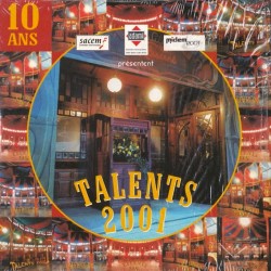 Talents 2001 - CD Album - Compilation Promo - 2001 France - Pop Chanson