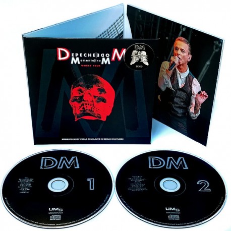 Depeche Mode - Memento Mori Tour - Live Berlin 09.07.2023 - Double CD Album - Digipack Version - 2023 Europe - Synth Pop