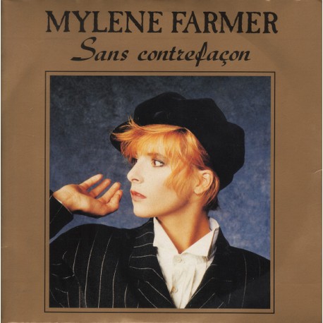 Mylene Farmer - Sans Contrefaçon - Vinyl 7 inches - 1987 France - Synth Pop