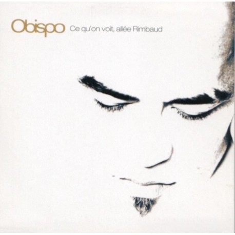 Pascal Obispo ‎– Ce Qu'On Voit, Allée Rimbaud - CD Single